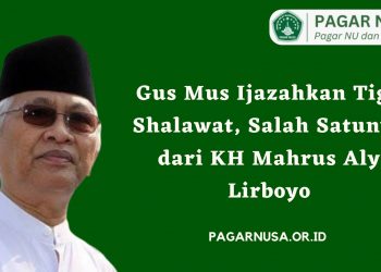 Gus Mus Ijazahkan Tiga Shalawat, Salah Satunya dari KH Mahrus Aly Lirboyo