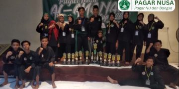 Membanggakan! PAC PSNU Sukodono Juara Umum Kejuaraan Pencak Silat Al Amanah Cup 2023