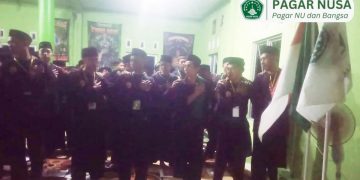 88 Santri Pagar Nusa Way Kanan Resmi Dibaiat