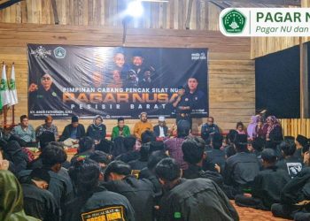 Pimpinan Cabang PSNU Pagar Nusa Pesisir Barat Gelar Tasyakuran Pengesahan Anggota Baru