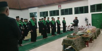 Anggota Baru Pagar Nusa Rayon Khusus Yonif MR 413/Bremoro Resmi Dilantik Gus Nabil Haroen