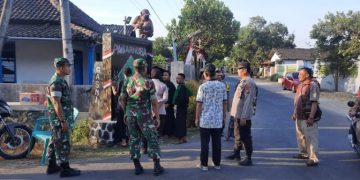 Pagar Nusa Ranting Rowoharjo Bongkar Sendiri Tugu Pencak Silat, Kapolres Nganjuk Beri Apresiasi