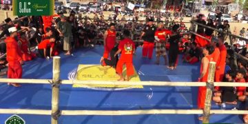 Ratusan Pendekar Pencak Silat Ramaikan Pencak Dor PC Pagar Nusa Kudus