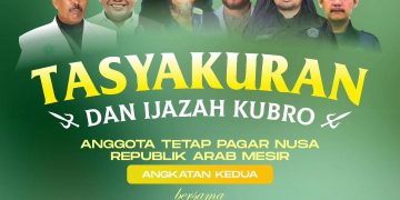 PCI PSNU Pagar Nusa Mesir Gelar Tasyakuran dan Ijazah Kubro