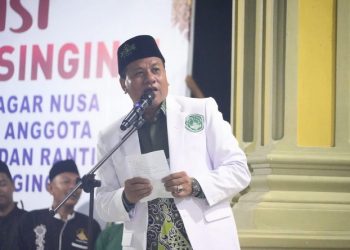 Resmi Jadi Anggota Kehormatan Pagar Nusa, Ini Pesan Bupati Kuansing Suhardiman Amby