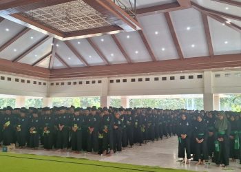 2.763 Santri Pagar Nusa Bojonegoro Resmi Dikukuhkan di PonPes Lirboyo