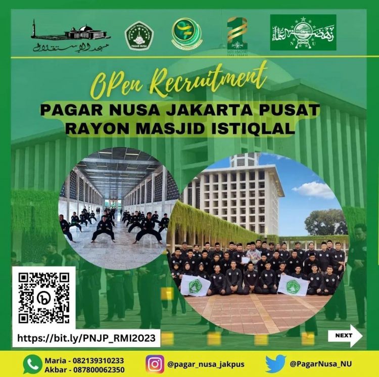 Pagar Nusa Rayon Masjid Istiqlal Open Recruitment Anggota Baru, Berikut Syarat, Kontak dan Lokasi Latihannya!
