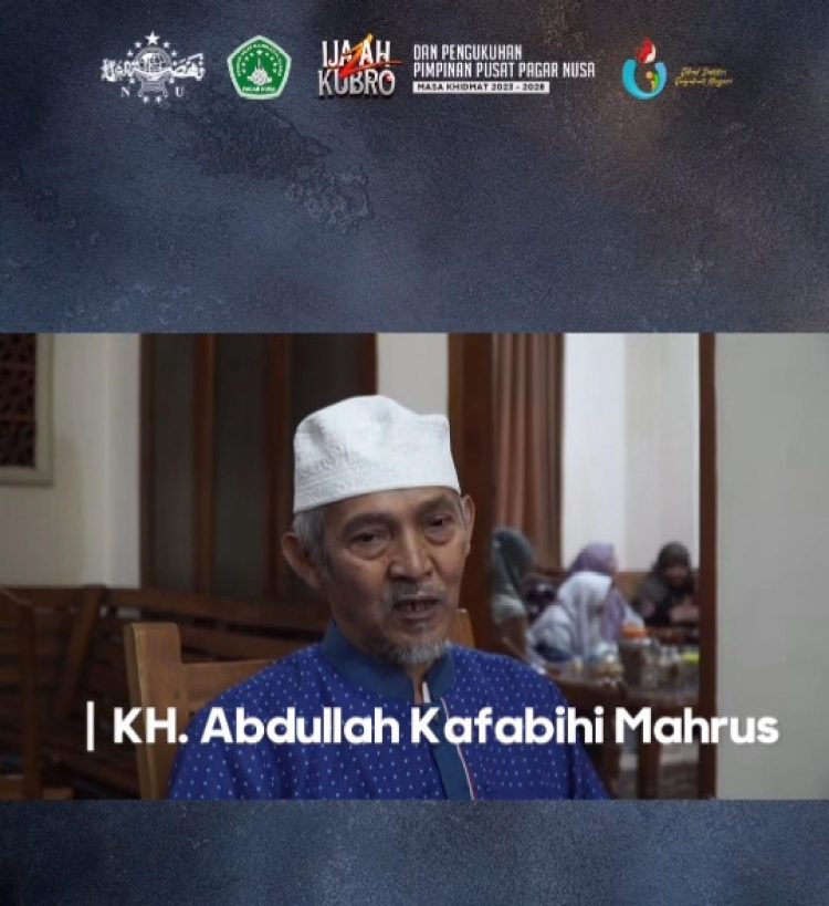 KH Abdullah Kafabihi Mahrus Ajak Pendekar Pagar Nusa Hadiri Ijazah Kubro