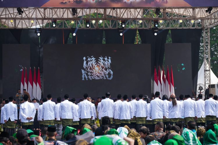 Foto Ijazah Kubro dan Pengukuhan Pimpinan Pusat Pagar Nusa