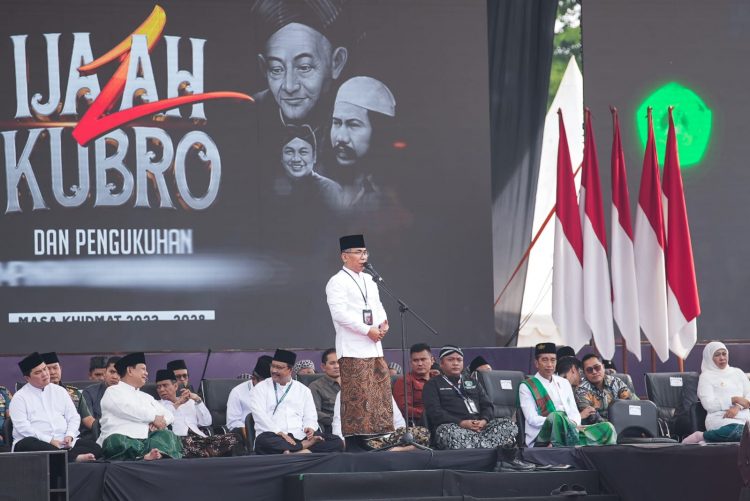 Foto Ijazah Kubro dan Pengukuhan Pimpinan Pusat Pagar Nusa