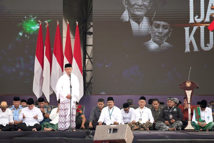 Foto Ijazah Kubro dan Pengukuhan Pimpinan Pusat Pagar Nusa