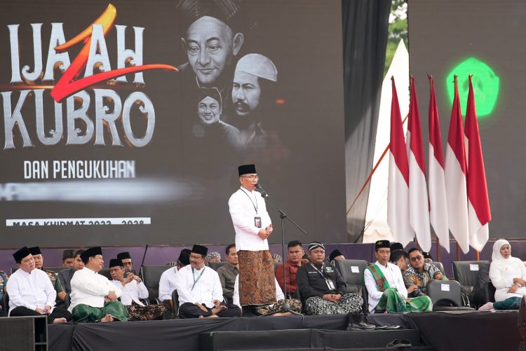 Foto Ijazah Kubro dan Pengukuhan Pimpinan Pusat Pagar Nusa
