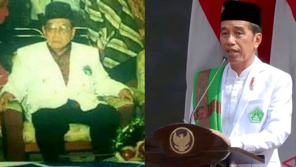 Setelah Gus Dur, Jokowi Presiden Kedua Datang dan Memakai Jas Kebanggan Pagar Nusa