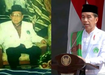 Setelah Gus Dur, Jokowi Presiden Kedua Datang dan Memakai Jas Kebanggan Pagar Nusa