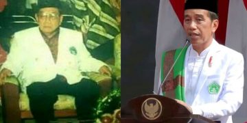 Setelah Gus Dur, Jokowi Presiden Kedua Datang dan Memakai Jas Kebanggan Pagar Nusa