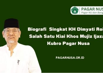 Biografi Singkat KH Dimyati Rois, Salah Satu Kiai Khos Mujiz Ijazah Kubro Pagar Nusa