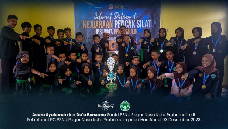 Sabet 20 Medali Emas, Pagar Nusa Kota Prabumulih Juara Umum IPSI Leader Cup 2023