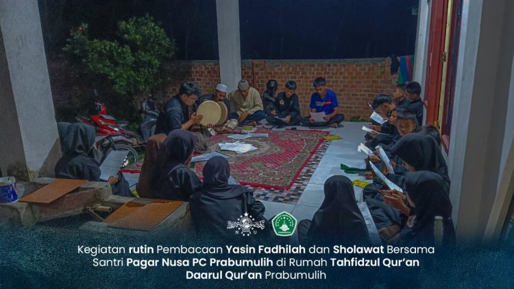 Perkuat Pondasi Spiritual, PC Pagar Nusa Prabumulih Rutinkan Pembacaan Yasin Fadilah dan Sholawat