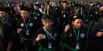 38 Tahun Gaungkan Semangat Pengabdian, Pagar Nusa Penjaga Nahdlatul Ulama dan Bangsa