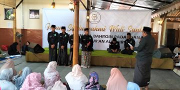 Pengurus Pagar Nusa Rayon Ponpes Tahfidzil Qur'an Al Bahroin Padangan Resmi Dilantik